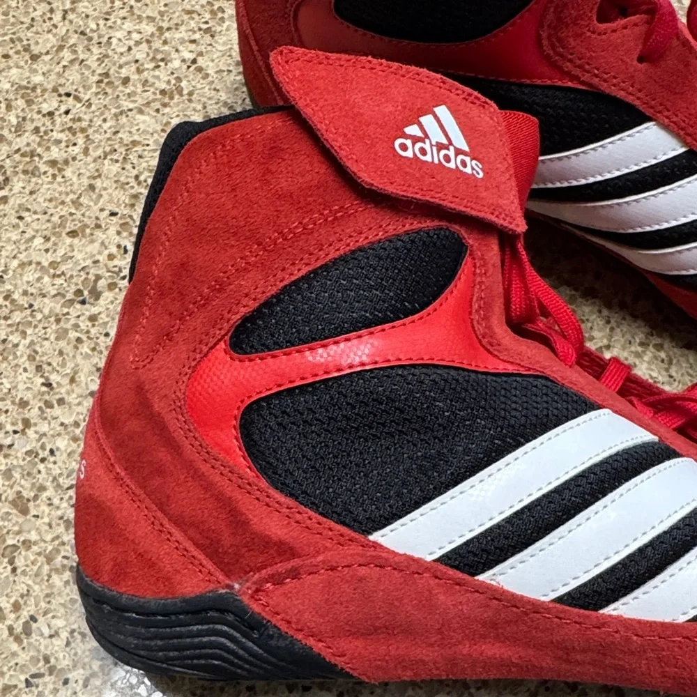 Adidas Pretereo 2.0 Wrestling Red and Black Sneakers